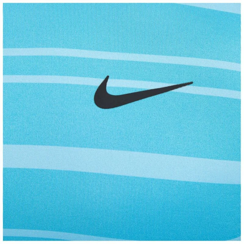 Nike Mens Striped Golf Polo (BaLightic Blue/Blue Chill/Black) | Sportp