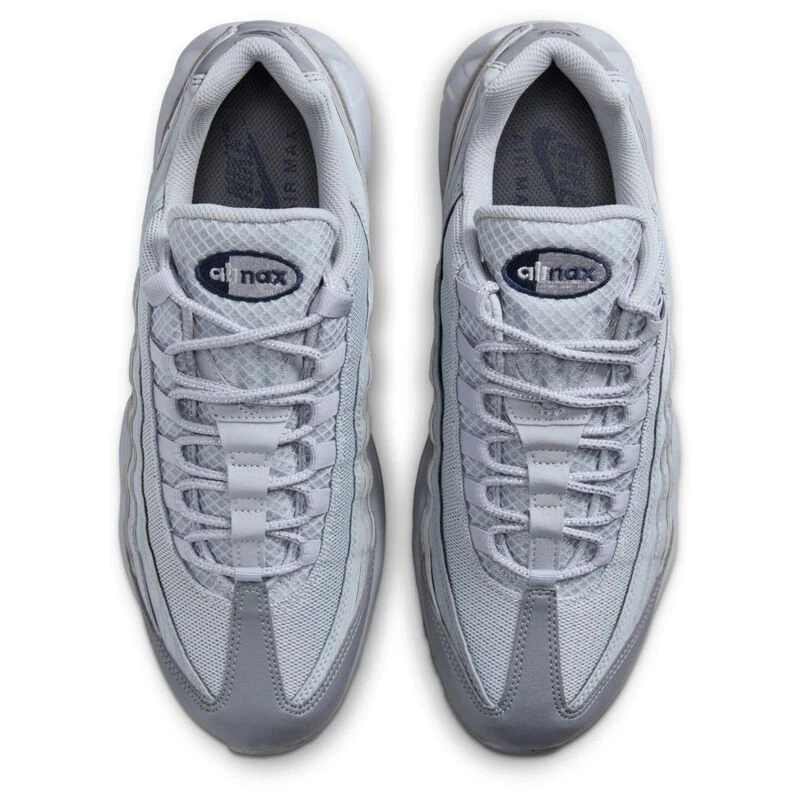 Nike Mens Air Max 95 Casual Shoes Wolf Grey Midnight Navy Cool Grey