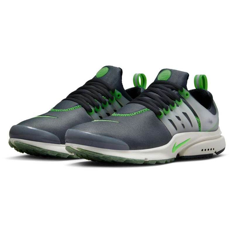 Nike Mens Air Presto PRM Shoes (Smoke Grey/Scream Green/Phantom) | Spo