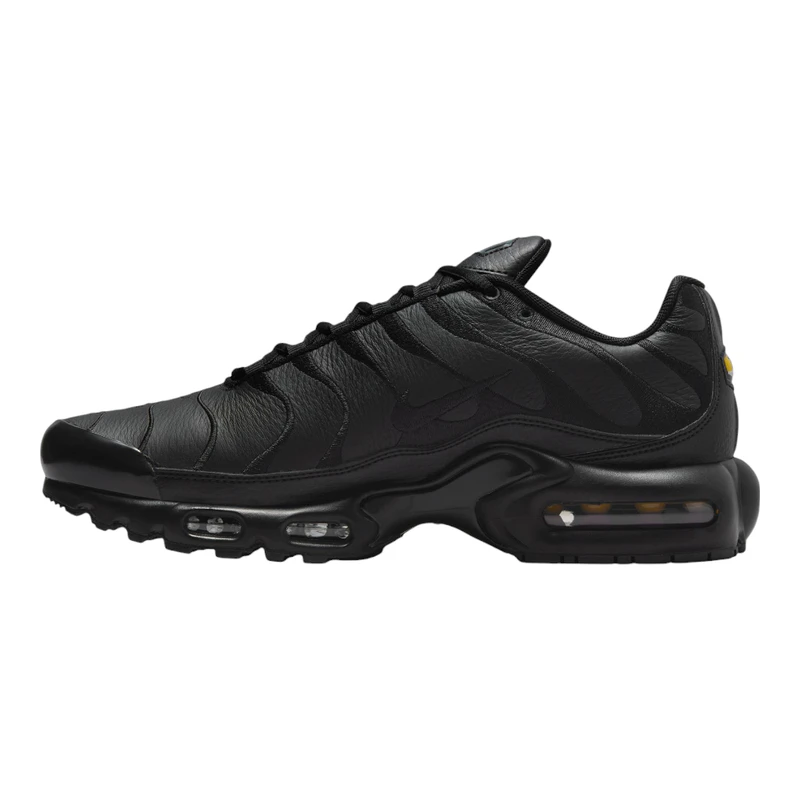 Nike Mens Air Max Plus Casual Shoes (Black/Black-Black