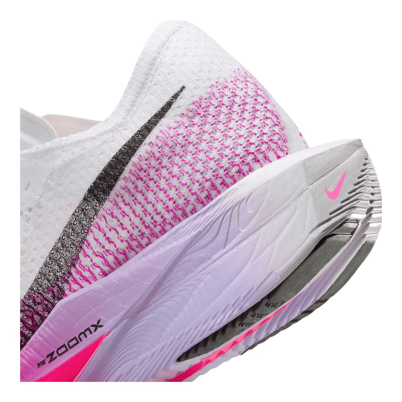 Nike Mens Zoomx Vaporfly Next% 3 Running Shoes (White/Black