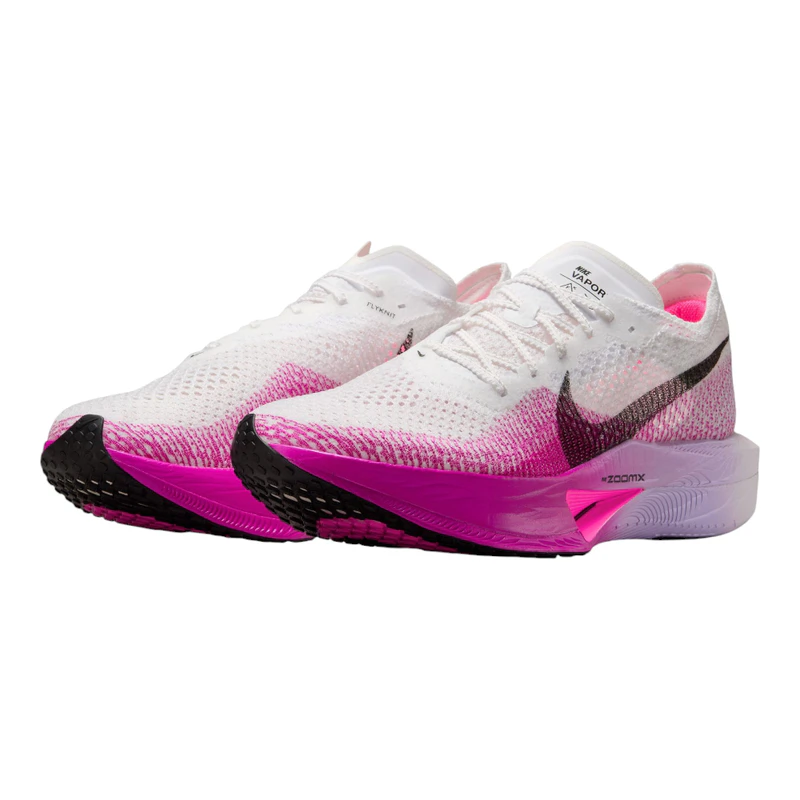 Nike Mens Zoomx Vaporfly Next% 3 Running Shoes (White/Black