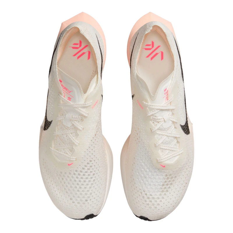 Nike Womens Zoomx Vaporfly Next% 3 Running Shoes (Sail/Black-Crimson T