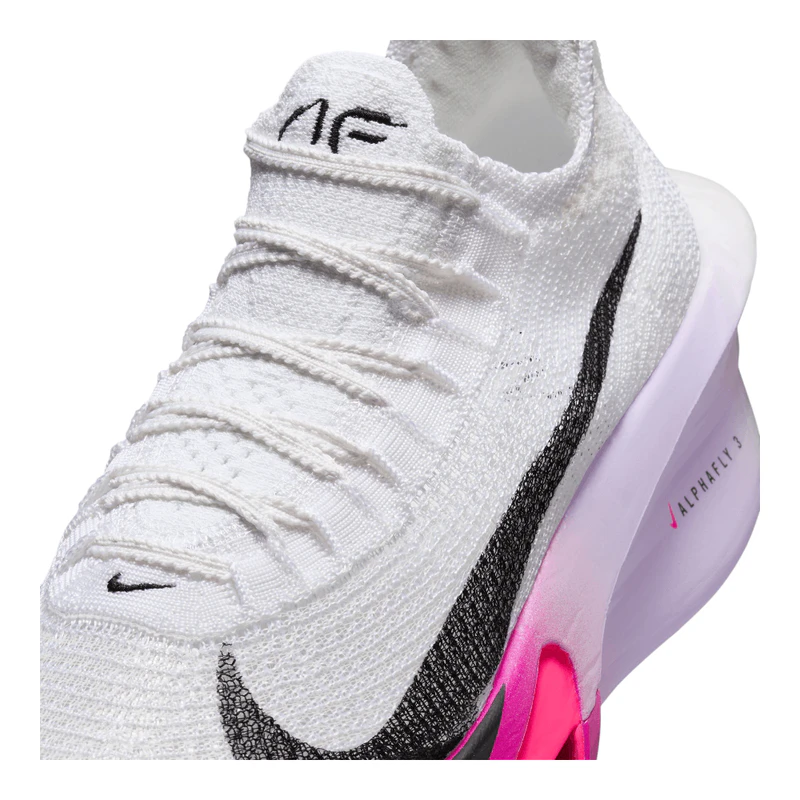 Nike Womens Air Zoom Alphafly Next% 3 Running Shoes (White