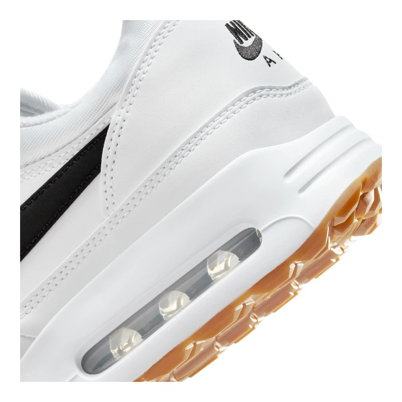 Nike Mens Air Max 1 '86 OG G Golf Shoes (White/Black-Gum Med Brown) |