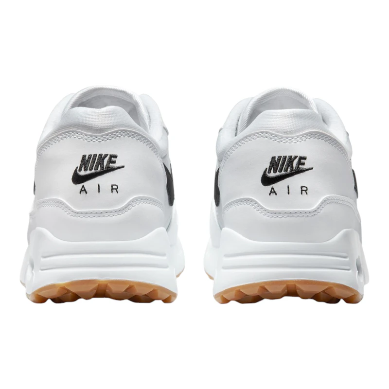 Nike Mens Air Max 1 '86 OG G Golf Shoes (White/Black-Gum Med Brown) |