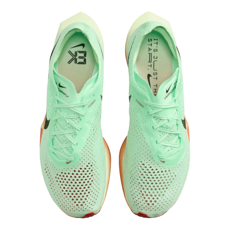 Nike Mens Zoomx Vaporfly Next% 3 FK EK Running Shoes (Green) | Sportpu