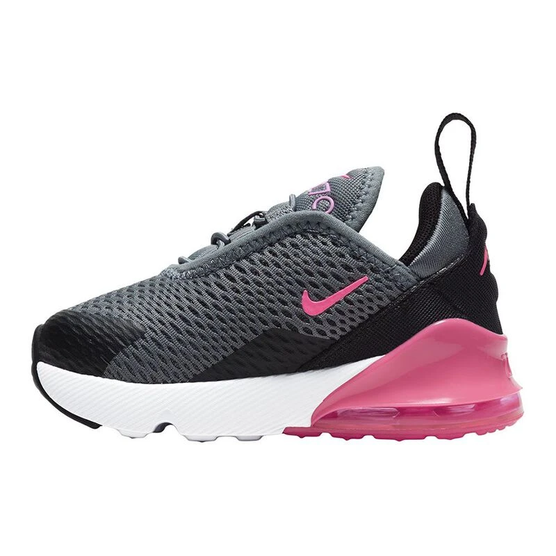 Air max 270 trainer grey / black / pink top