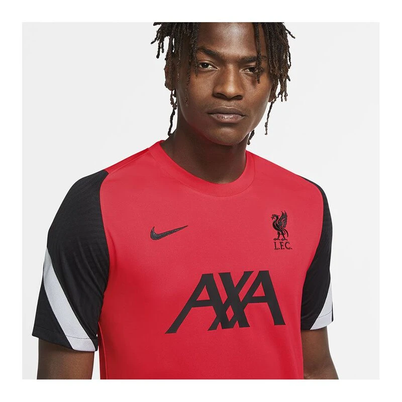 Lfc nike mens dark grey strike training discount tee