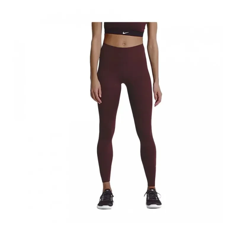Nike Womens One Luxe Mid Rise Tights Purple Sportpursuit