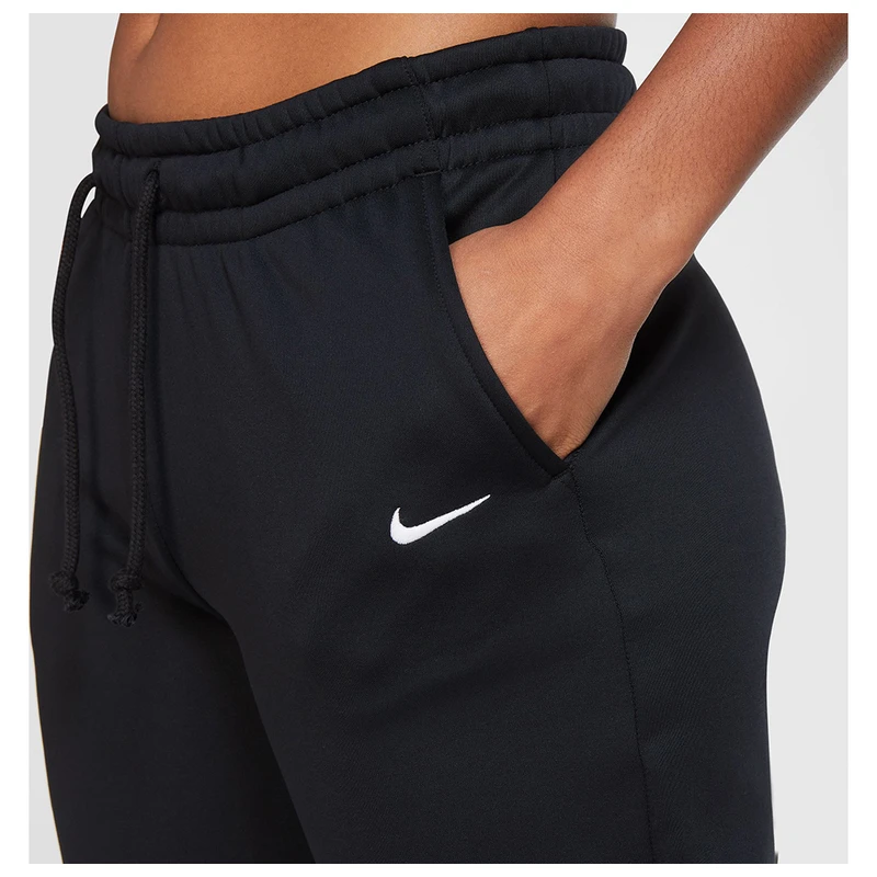 Nike Womens Therma Training Classic Trousers (Black/White) | Sportpurs