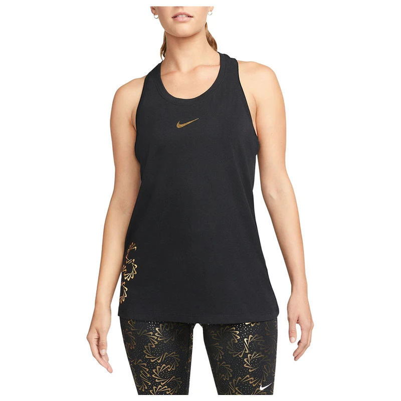Nike Womens Dri FIT Training Pro Singlet Black Sportpursuit