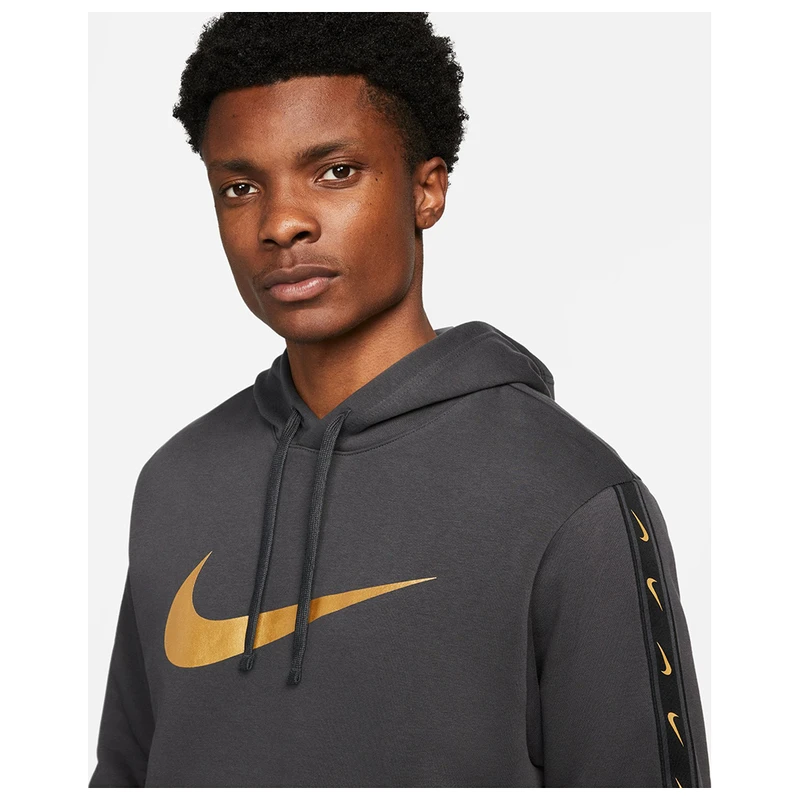 Nike black and gold hoodie mens clearance