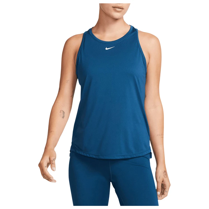 Nike Dri-FIT Allover Print Sleeveless Yoga Top 'Gridiron/Diffused