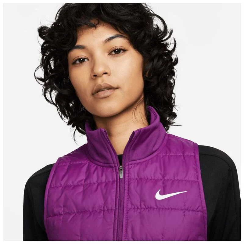 Nike Womens Thermafit Synthetic Fill Gilet Viotech Reflective Silv
