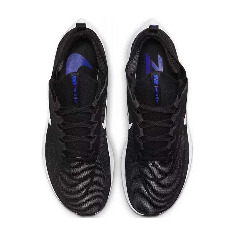 Nike Mens Zoom Fly 4 Running Shoes (Black/White/Anthracite  display picture 2