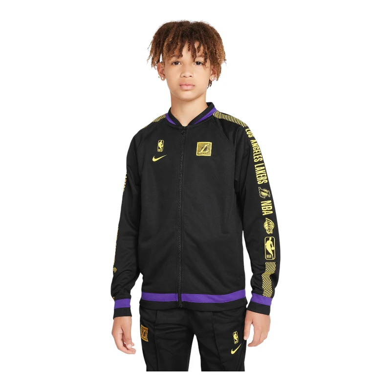 Nike Los Angeles Lakers ウォームアップウェア Lサイズ Nike Los