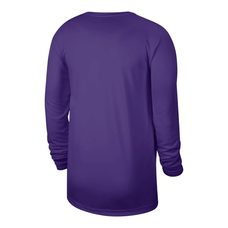 T-shirt à manches longues violet violet noir pour hommes, t-shirt à col rond imprimé esthétique graphique pour femmes unisexes à fines rayures horizontales - France
