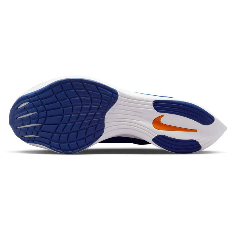 Nike Mens Vaporfly 2 Running Shoes Game Royal Vivid Orange White S
