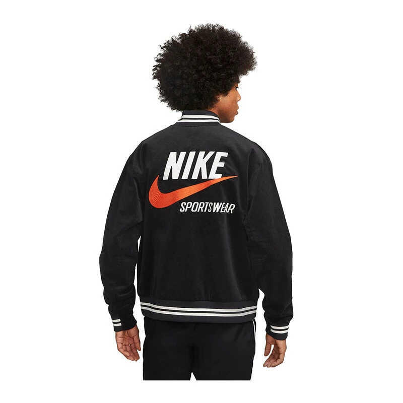 Nike Veste Trend Bomber Homme Noir Voile University Gold privatesp