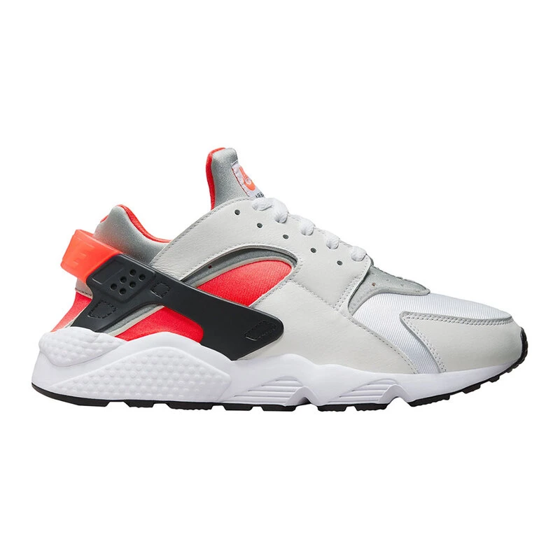 Nike Chaussures Decontractees Air Huarache Homme Blanc Metallic Silve
