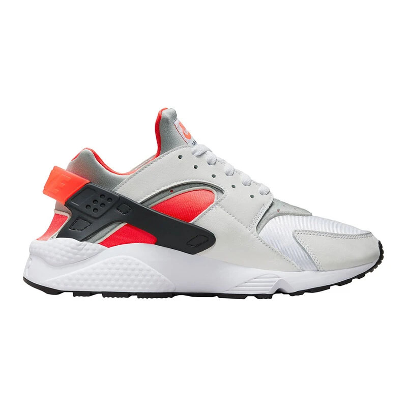 Nike Chaussures Decontractees Air Huarache Homme Blanc Metallic Silve