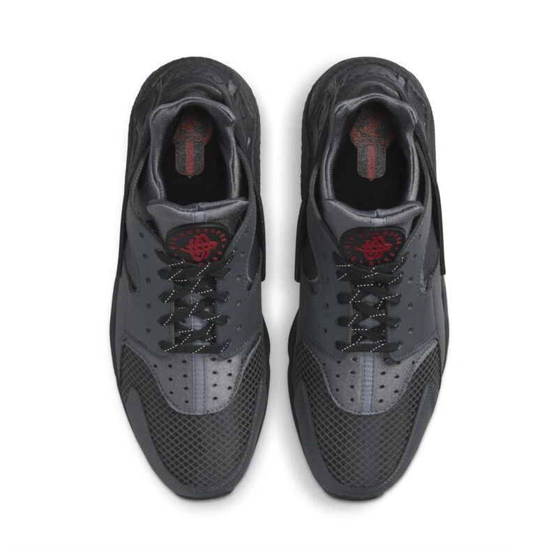 Nike Chaussures Decontractees Air Huarache Homme Noir Picante Red Ant