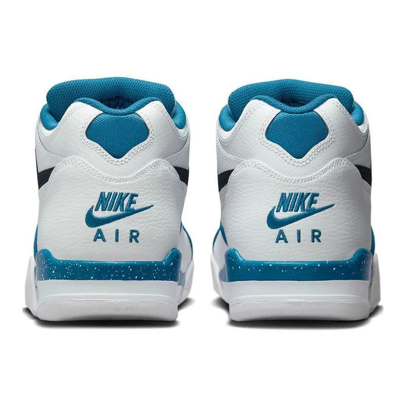 Nike Chaussures Decontractees Air Flight 89 Homme Blanc Dark Obsidian