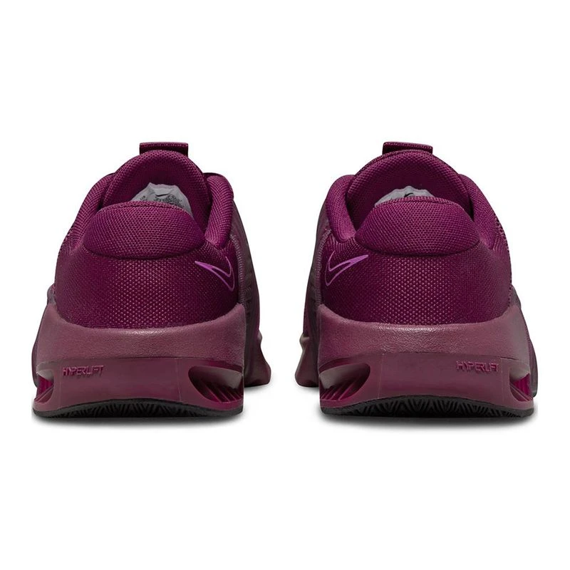 Nike Womens Metcon 9 Footwear Burgundy Black Vivid Purple Volt Spo