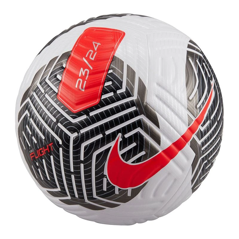 Nike Balle Flight FA23 Blanc Noir Bright Crimson privatesportsho