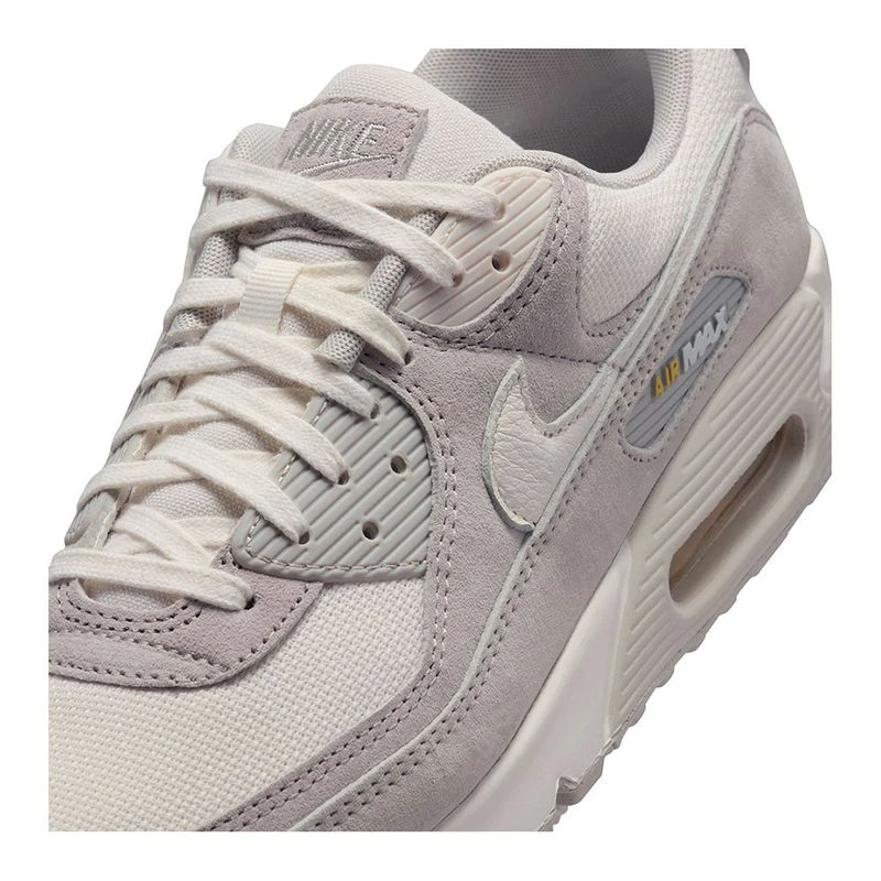 Nike Mens Air Max 90 Casual Shoes Grey Sportpursuit