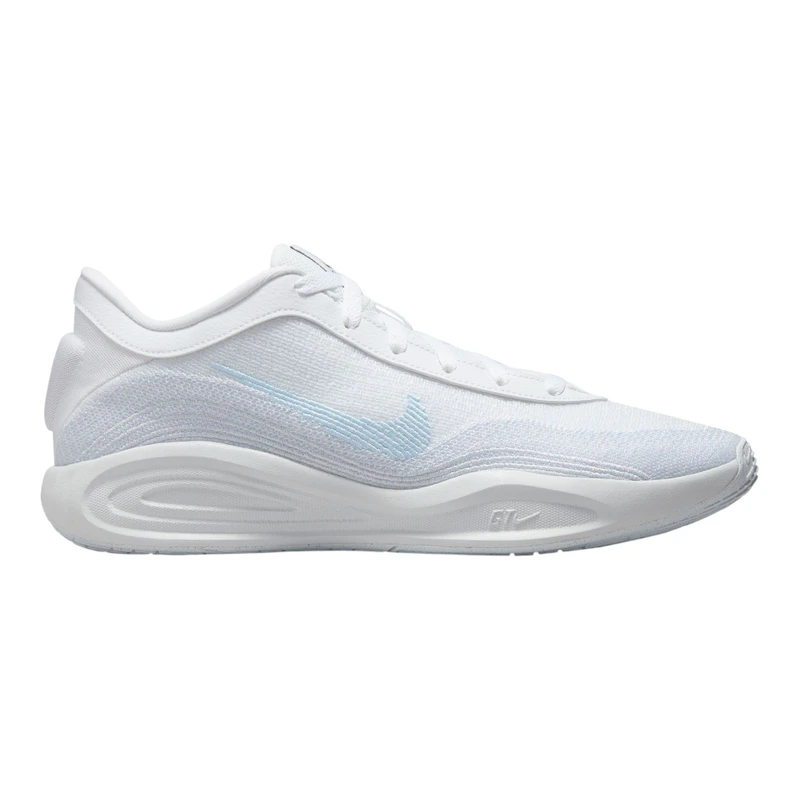 Nike Mens GT Hustle Academy Footwear (White/Glacier Blue  display picture 3