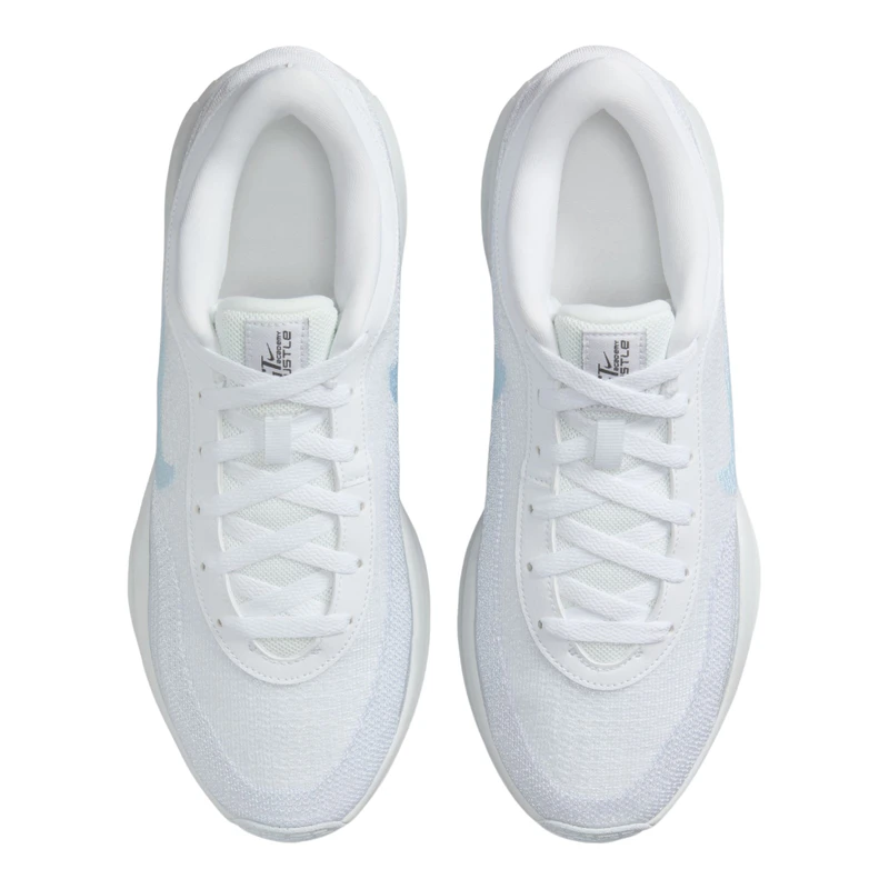 Nike Mens GT Hustle Academy Footwear (White/Glacier Blue  display picture 1