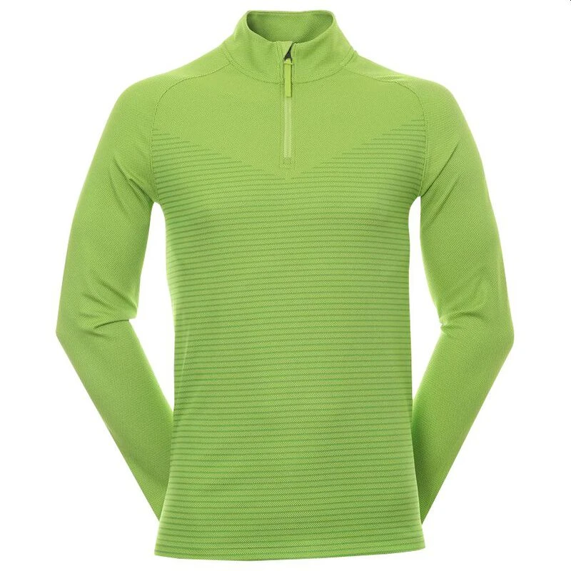 Nike Mens DriFIT ADV Vapor Half Zip Pullover (Chlorophyll/Atomic Gree