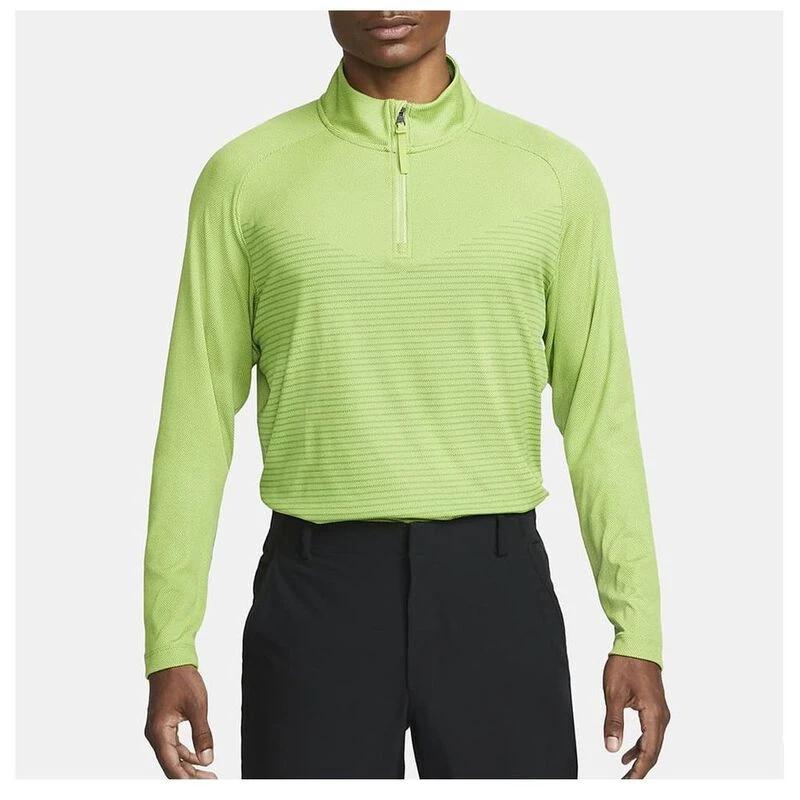 Nike Mens DriFIT ADV Vapor Half Zip Pullover (Chlorophyll/Atomic Gree