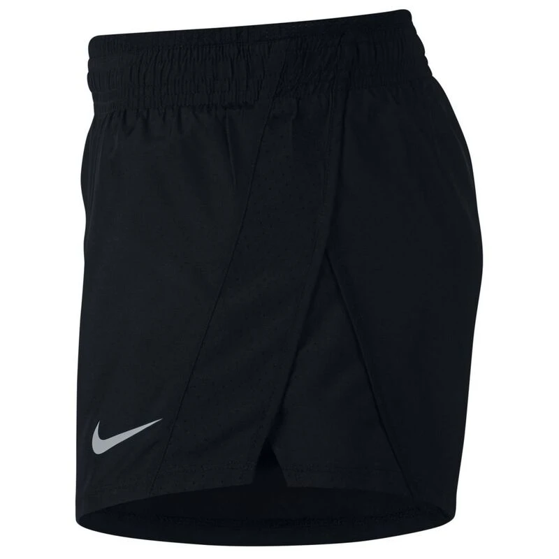 Nike Womens 10K Shorts (Black/Black/Black/Wolf Grey) | Sportpursuit.co
