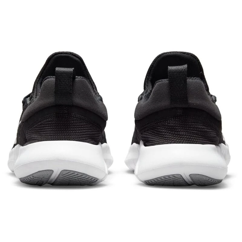 Nike Womens Free Run 5.0 Running Shoes (Black/White/Dk Smoke Grey) | S