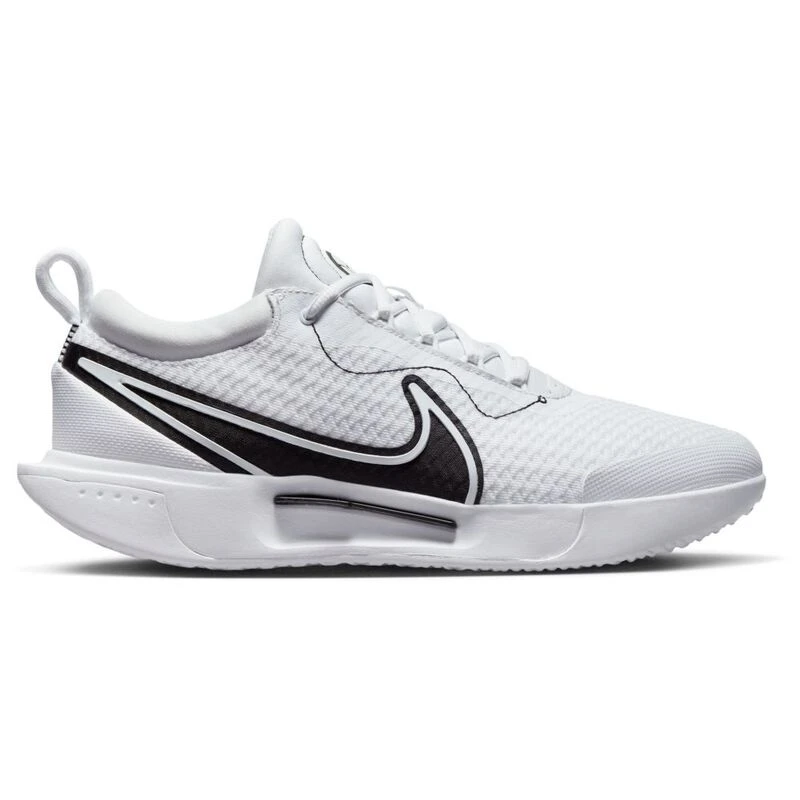 Nike Mens NikeCourt Zoom Pro Tennis Shoes White Black Sportpursuit