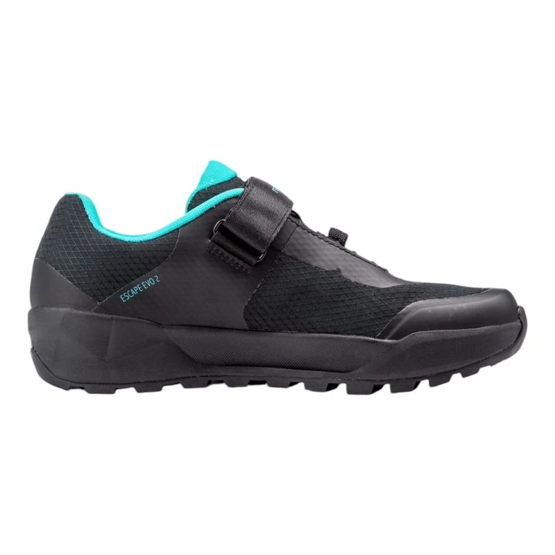 Northwave Womens Escape Evo Cycling Shoes Black Turquoise Sportpur