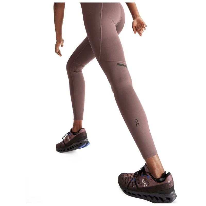On Running Womens Performance Tights (Grape) | Sportpursuit.com On Running Womens Performance Tights (Grape) | Sportpursuit.com