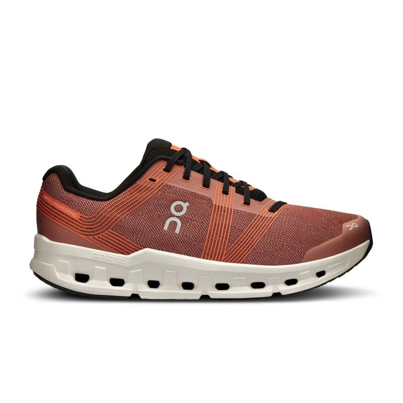 ON Running Mens Cloudgo Running Shoes (Mahogany Ivory) | Sportpursuit.