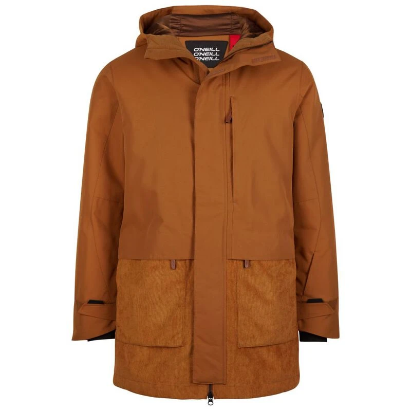 O'Neill Mens Extreme Snow Parka Ski Jacket (Glazed Ginger) | Sportpurs