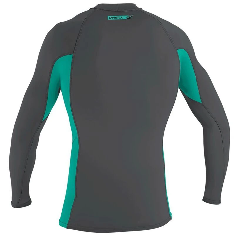O'Neill Mens Premium Skins Long Sleeves Rash Guard (Black/Black/Black