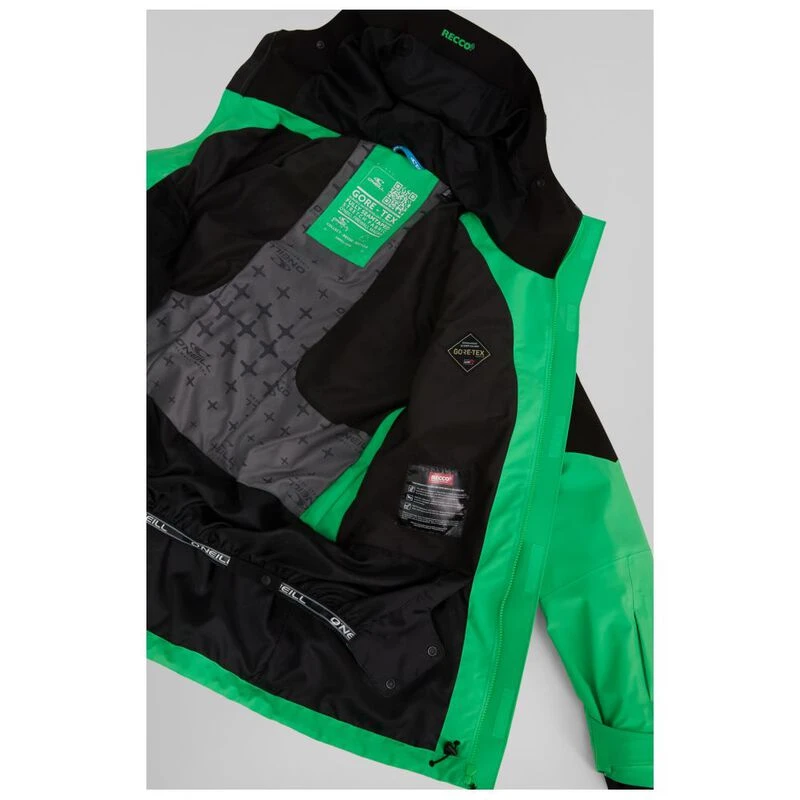 O'Neill Mens GTX Shred Freak Jacket (Poison Green) | Sportpursuit.com