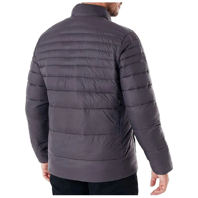 Oakley Mens Down Bomber Jacket Forged Iron Sportpursuit
