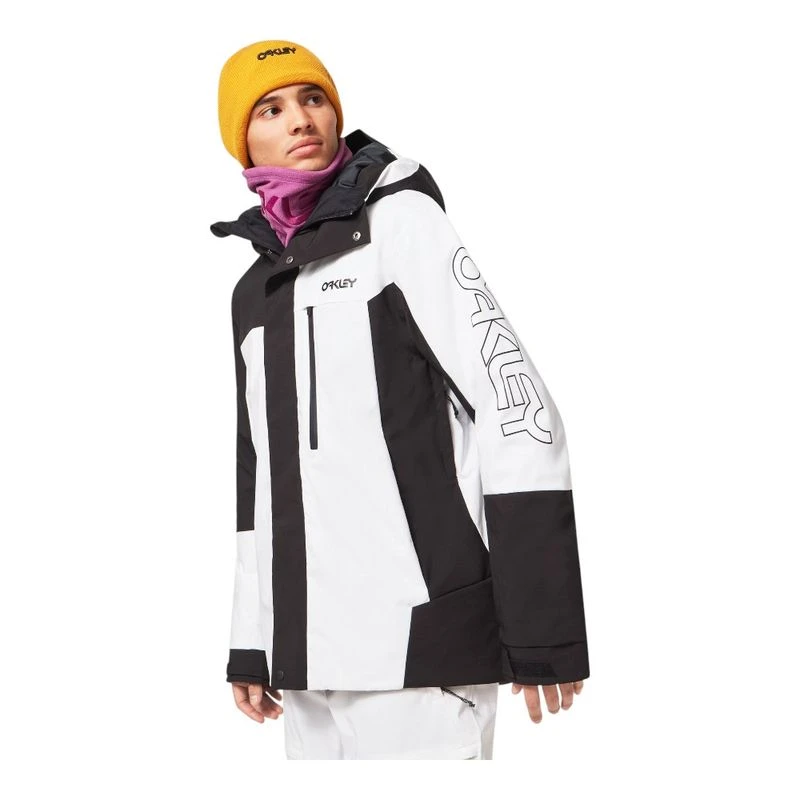 Oakley Mens Tnp Tbt Insulated Jacket (Black/White) | Sportpursuit.com
