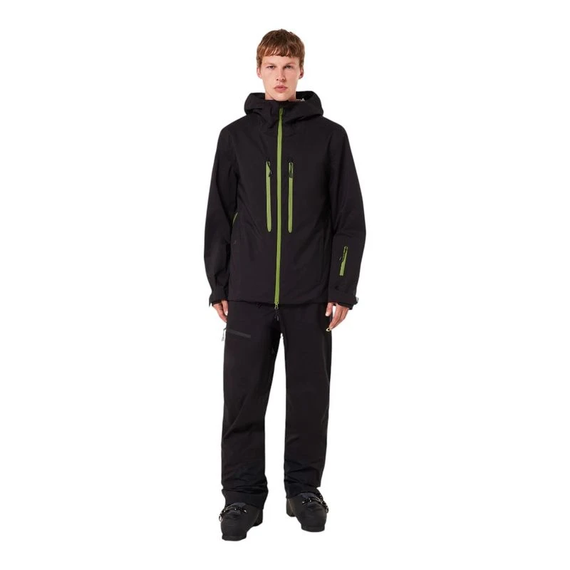 Oakley Mens Tc Outpost Rc Shell Jacket (Black) | Sportpursuit.com
