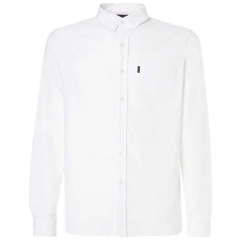 Oakley Mens Oxford Shirt (White) | Sportpursuit.com