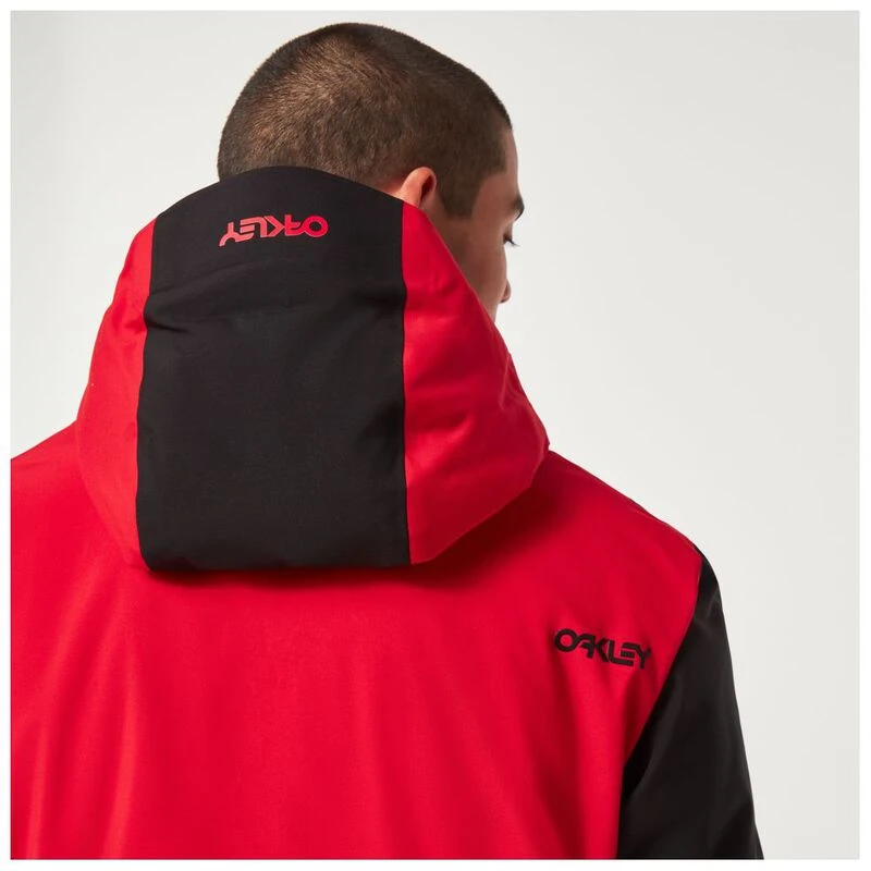 Oakley Mens TNP TBT Anorak Ski Jacket (Red Line/Blackout) | Sportpursu
