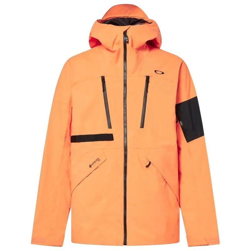 Oakley Mens Bowls Gore Tex Pro Shell Jacket Soft Orange Sportpursu